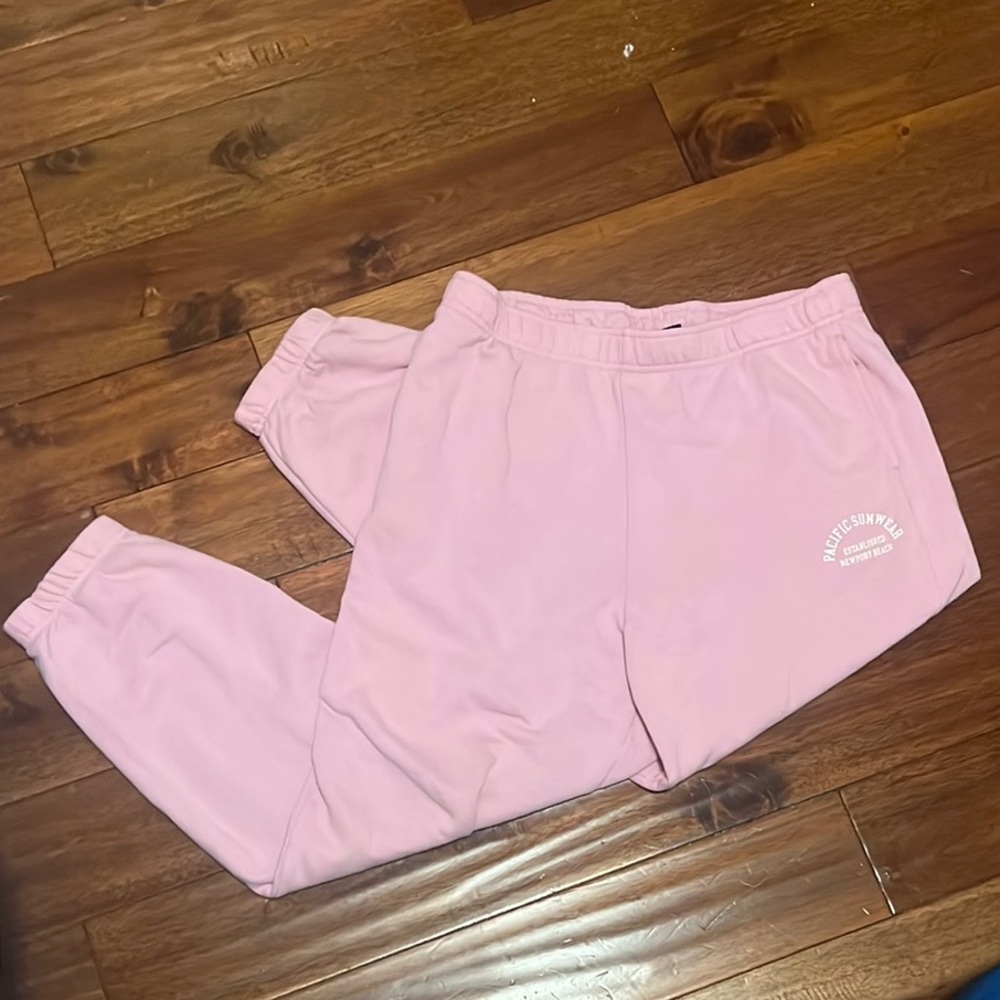 PacSun Pink Sweatpants, Size Large